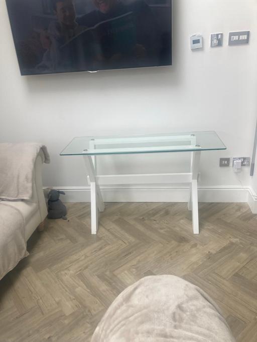  — Glass side tables