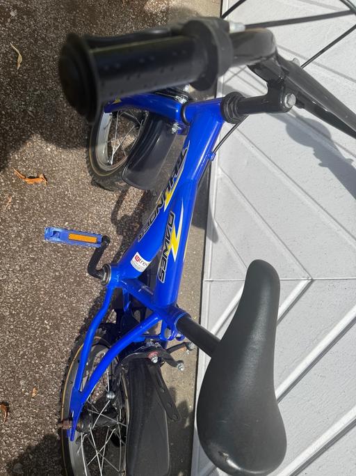  — Kids blue 14 inch bike
