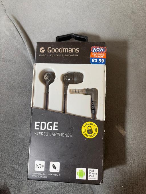  — New Goodmans earphones.  Clearance