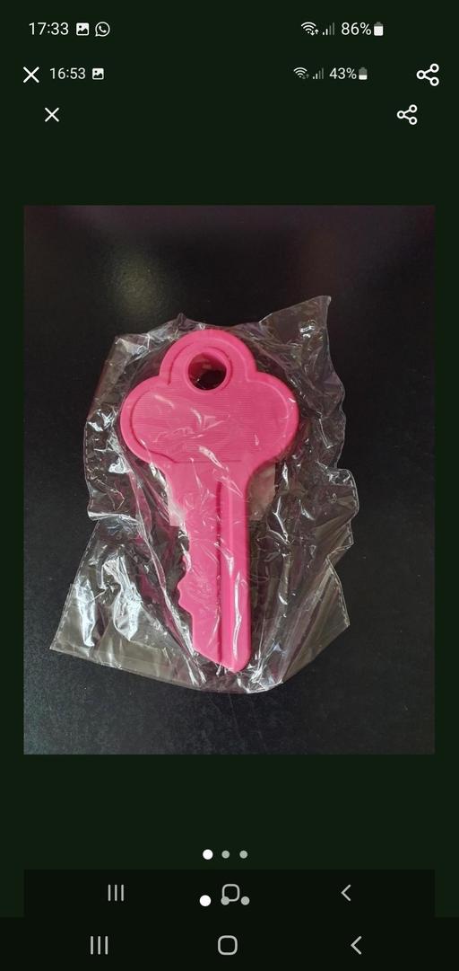  — keyshape doorstop/wedge NEW