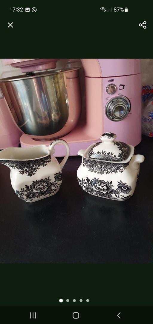  — vintage milk jug & sugar bowl set
