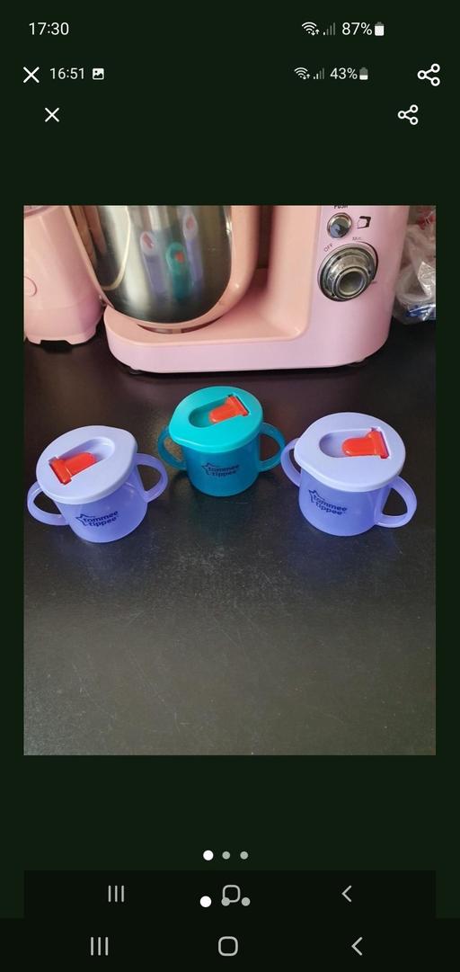  — tommee tippee drinking cups x 3