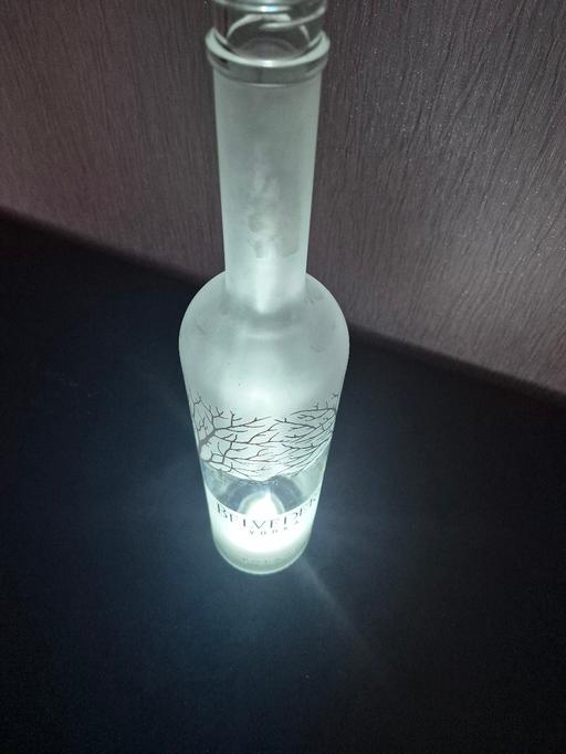  — Belvedere Light Up Vodka Bottle