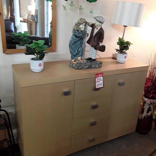  — Modern light wood veneered sideboard