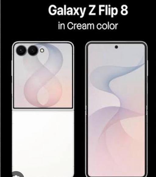  — 750£: Samsung Flip Z8 256GB Cream-White