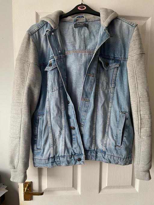  — Denim hoodie