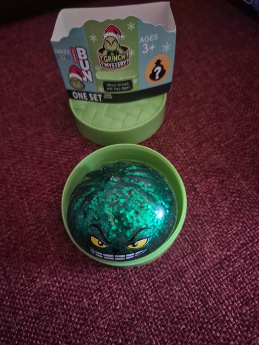  — new Small Grinch Glitter Sugar Filled Dumplin