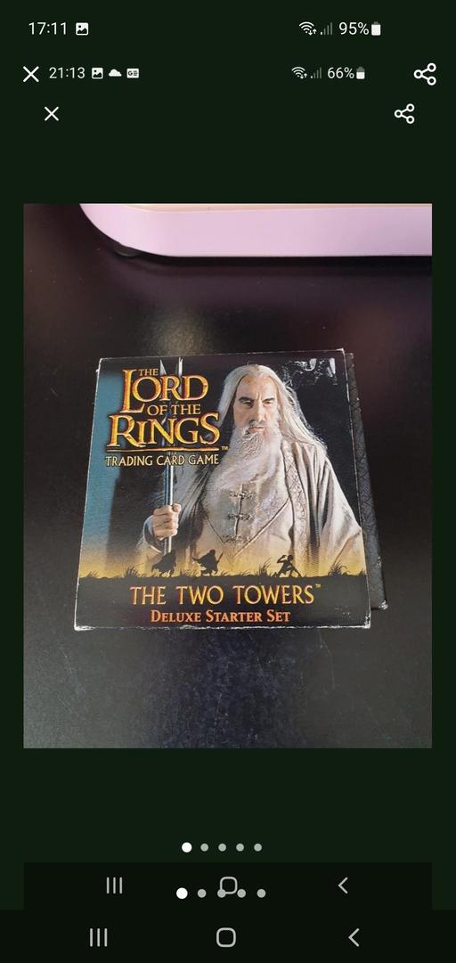  — lord of the rings deluxe trading card game