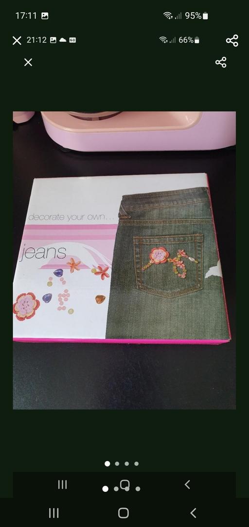  — decorate your own jeans set NEW