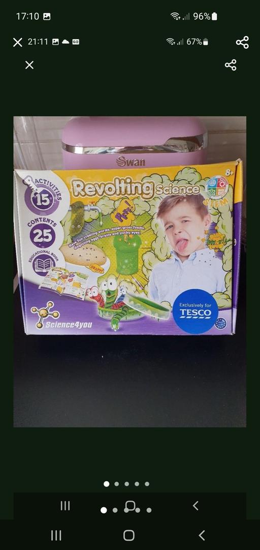  — revolting science set NEW