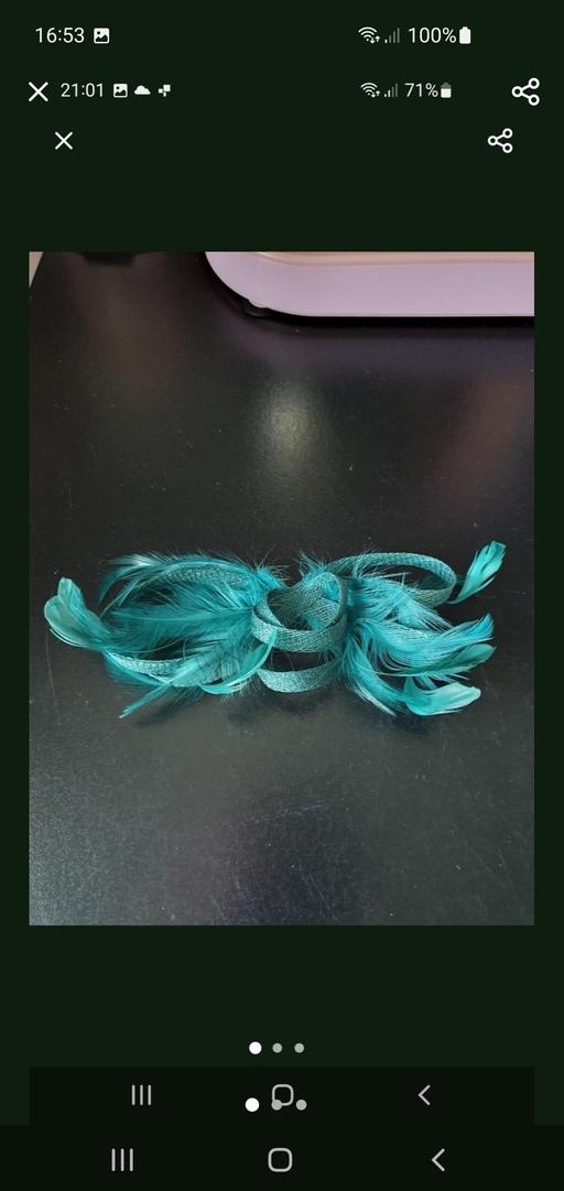  — hairclip fascinator