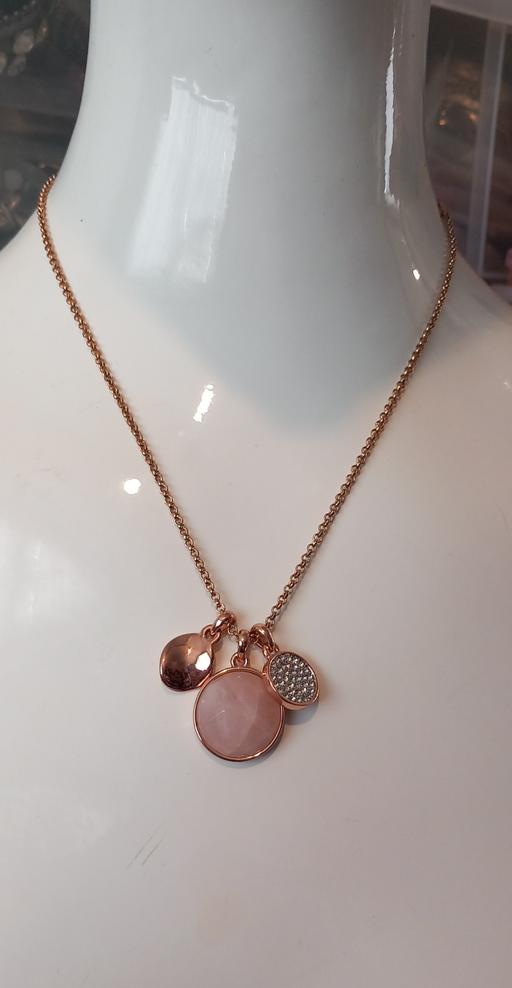  — Buckley London Rose Gold Charm necklace