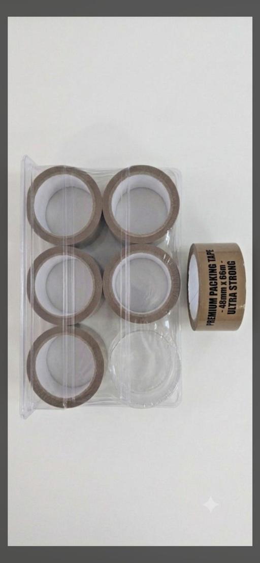  — Brown packing tape