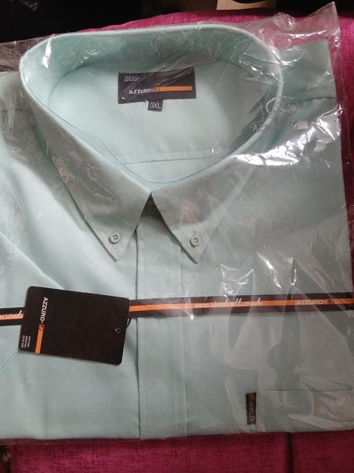  — Men's Mint Green 5xl Azzuno Shirt