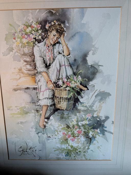  — Framed Watercolour Print– Good condition