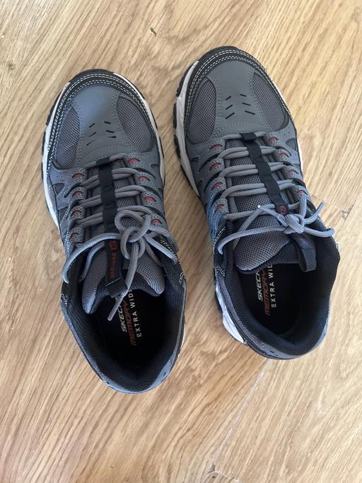  — Sketchers Men’s extra wide fit After Burn
