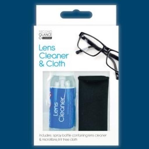  — Glasses Lens Cleaner & Cloth Set