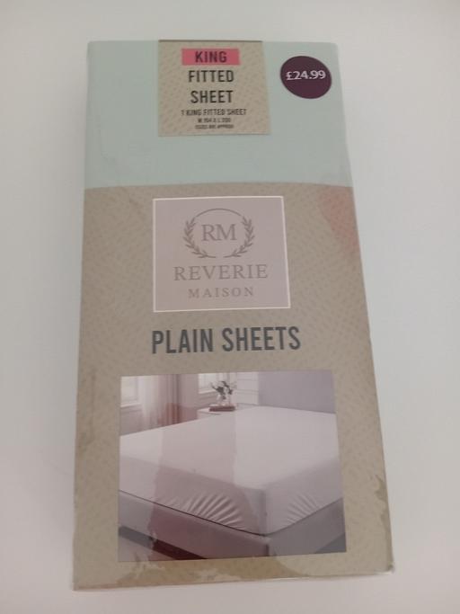  — King size fitted sheet