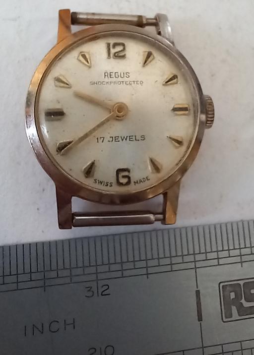  — Vintage Regus 17 J Swiss Mechanical Watch