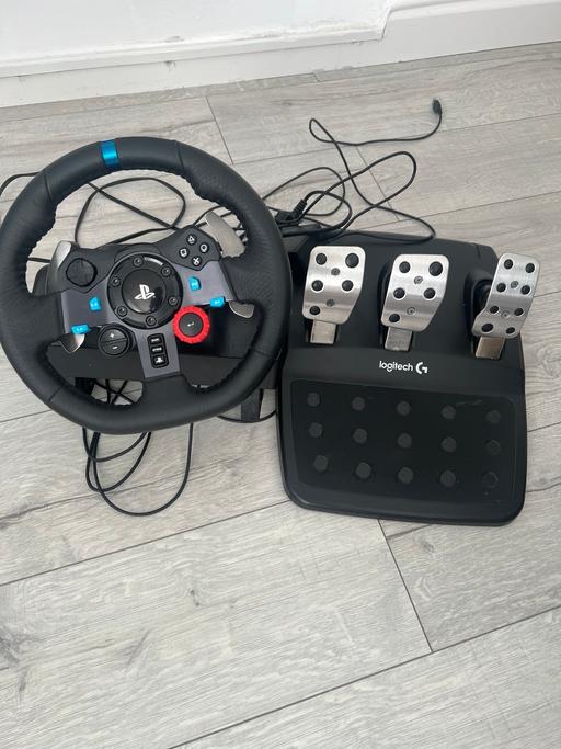  — Logitech steering wheel