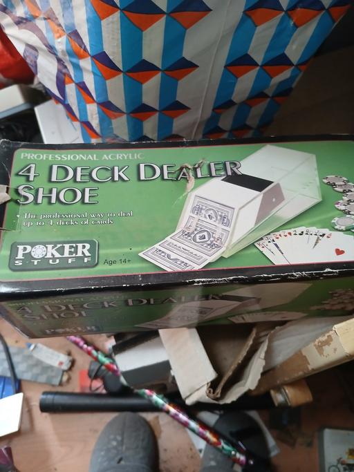  — 4 deck dealer shoe
