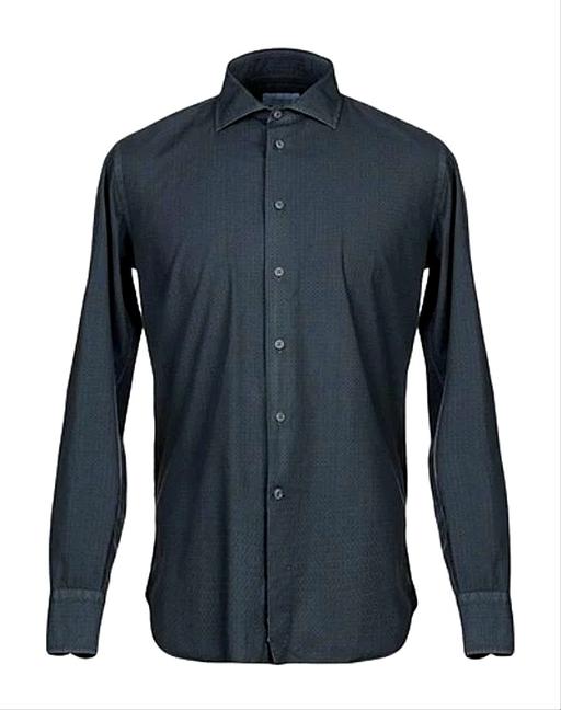  — Brancaccio Men's Shirt - Lead, Size 16.5