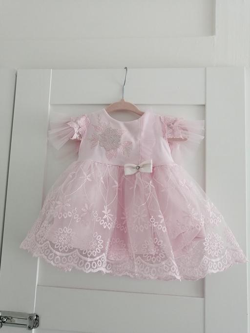  — mini born baby girls dress age 9-12 months