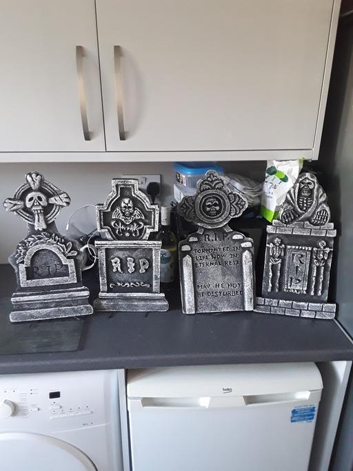  — Halloween tombstones