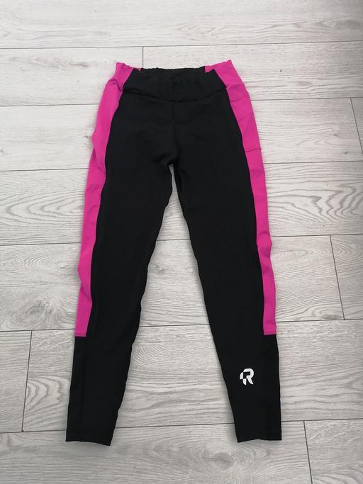  — Red run women's size large leggings