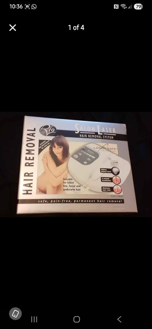  — Rio Salon Laser Hair Removal System