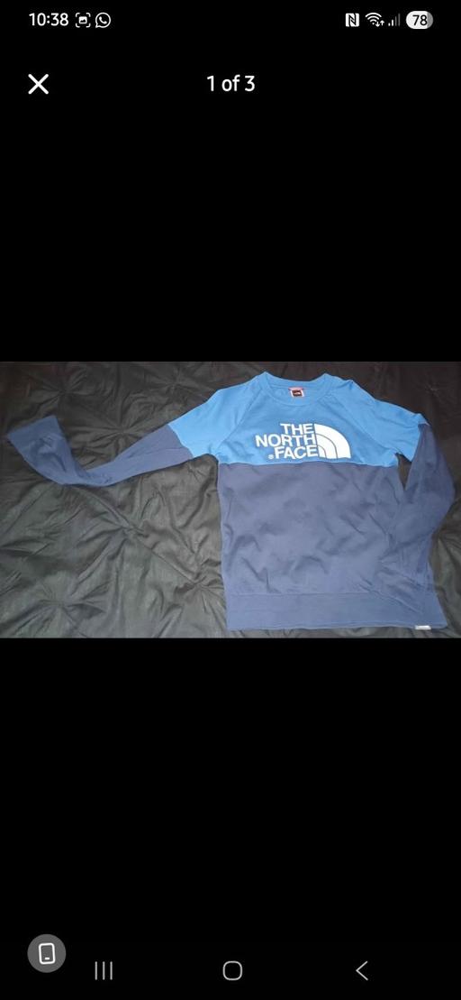  — Boys North face Sweater