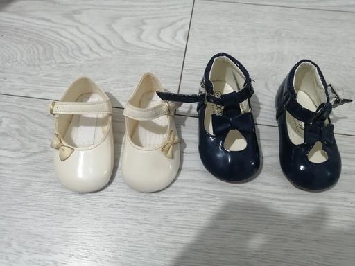  — baby girls two pair of shoes size 2