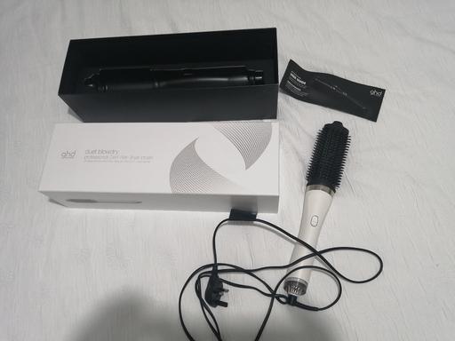  — GHD duet blowdry hair dryer in white