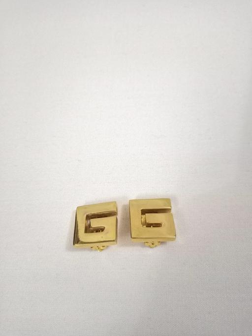  — VINTAGE GIVENCHY CLIP-ON EARRINGS.