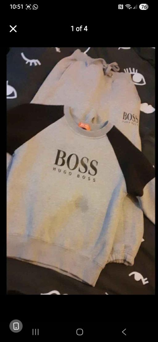  — Boys Hugo Boss Tracksuit