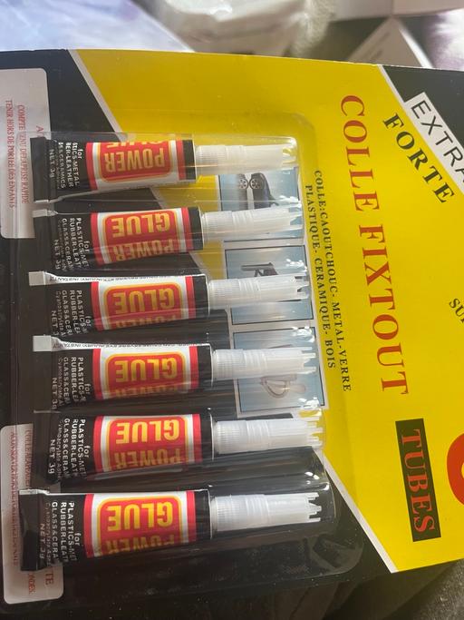  — Glues