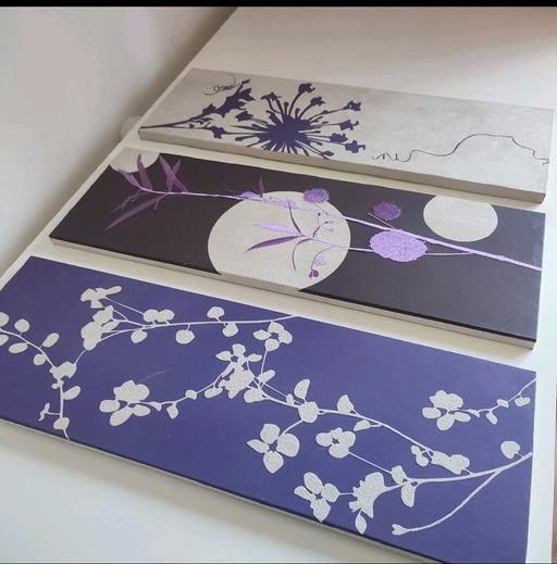  — Set of 3 wall canvas pictures