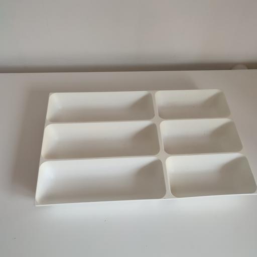  — Ikea White Cutlery Tray/Drawer Organiser