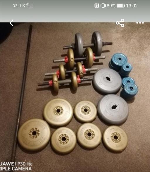  — Assorted weights