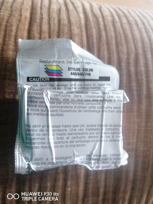  — color ink cartridge