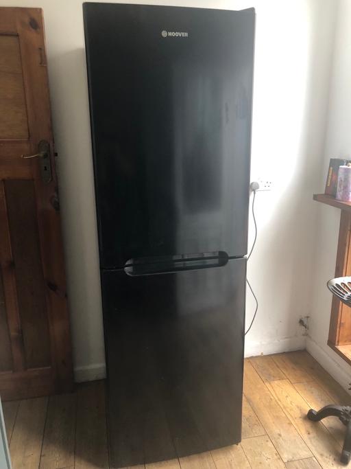  — Hoover 50/50 black fridge freezer