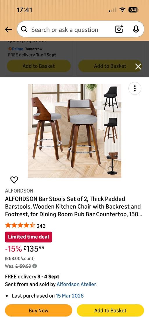  — Bar Stools
