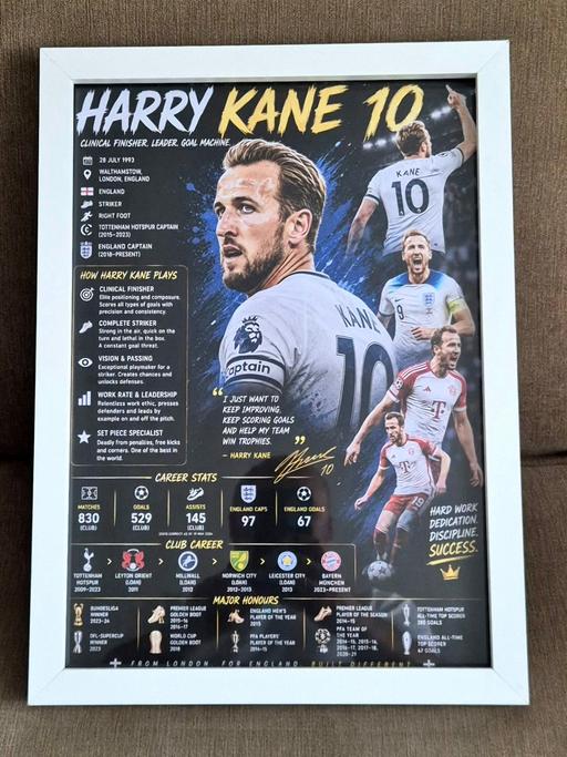  — A4 harry kane poster