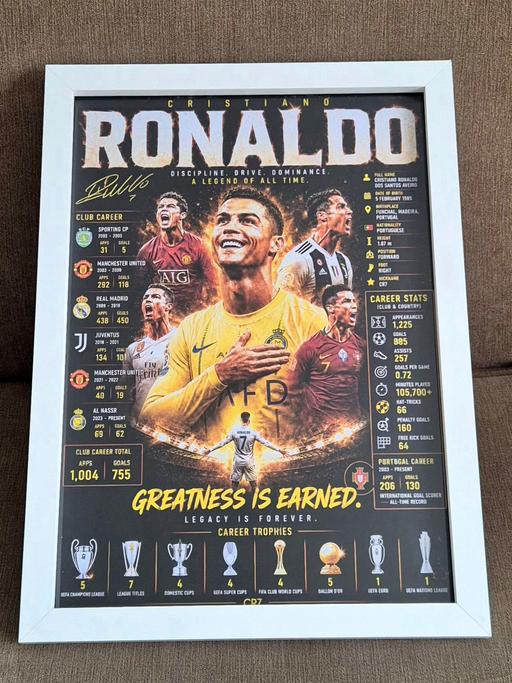  — A4 ronaldo poster
