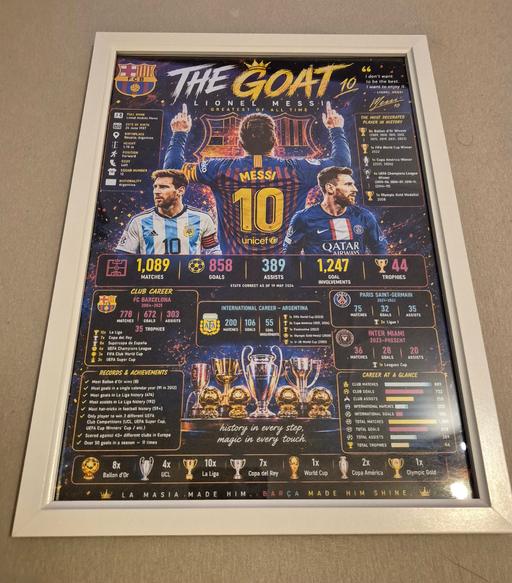  — A4 messi poster