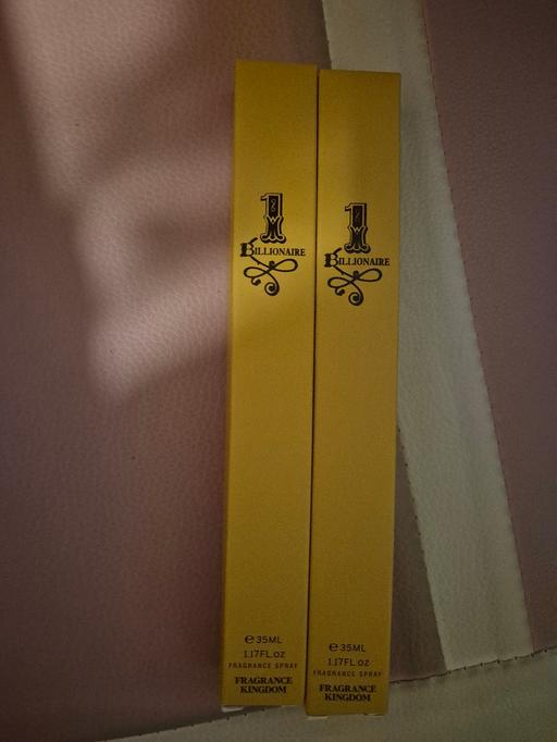  — 1 Billionaire 35ml Fragrance Spray £1.50 EACH