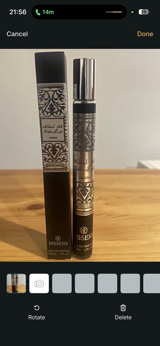  — Arabic perfume 35ml bottle.