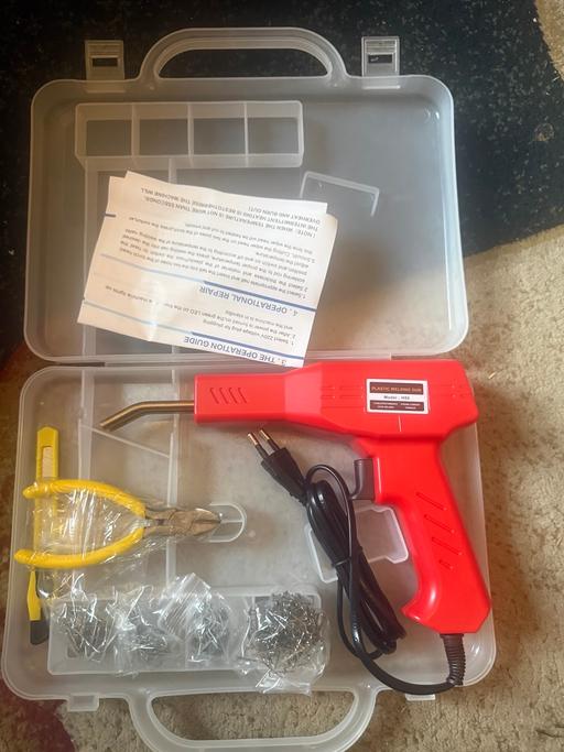  — Hot staplers gun for bumper plastic repairs