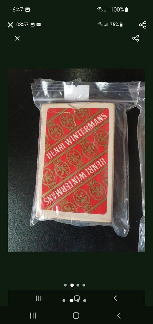  — vintage playing card sets x 2