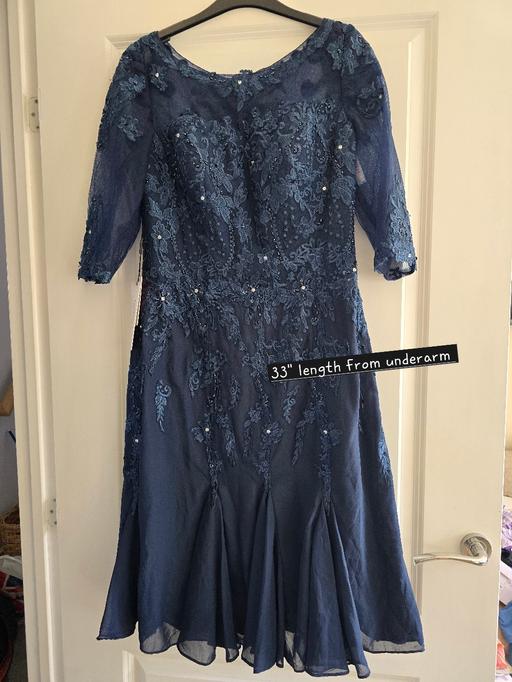  — JJS HOUSE navy special occasion dress